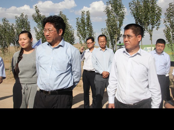 國家林草局、國開行、農(nóng)發(fā)行調(diào)研甘肅建投新能源科技股份有限公司