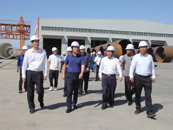 國(guó)家能源集團(tuán)甘肅電力有限公司、國(guó)家能 源集團(tuán)聯(lián)合動(dòng)力技術(shù)有限公司、重慶機(jī)電 股份有限公司考察組一行調(diào)研新能源公司