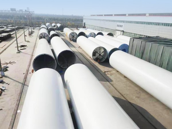 新能源公司風(fēng)電塔筒項目生產(chǎn)進(jìn)行時