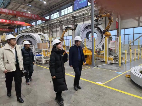 甘肅建投新能源公司董事長趙琰森一行赴  華電重工、三一重能進(jìn)行業(yè)務(wù)洽談