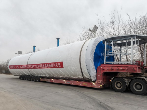 發(fā)貨！新年發(fā)發(fā)發(fā)，發(fā)不停！ ——甘肅建投新能源公司又一批塔筒順利發(fā)貨！