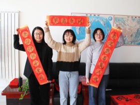 “提筆繪福，情滿萬家” ——新能源公司開展“送萬福、進(jìn)萬家”活動